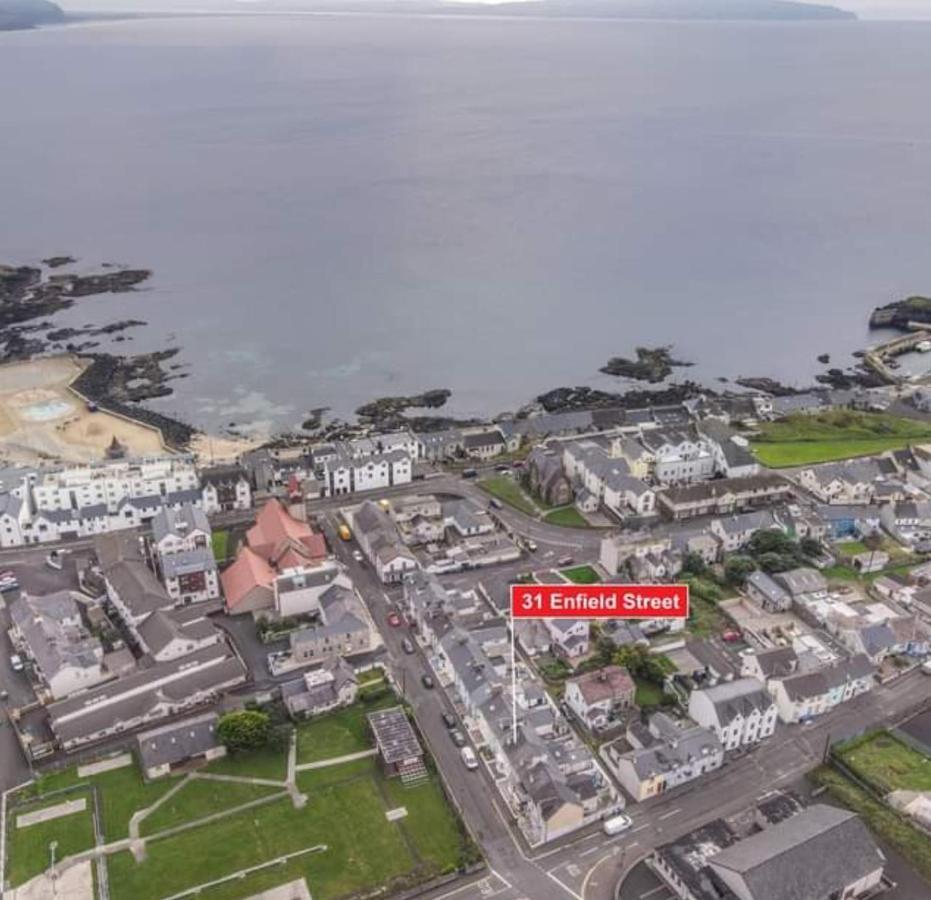 Villa Enfield Street House Behind Portstewart Promenade With Partial Sea View From Front 3 Bed Sleeps 7 Exterior foto