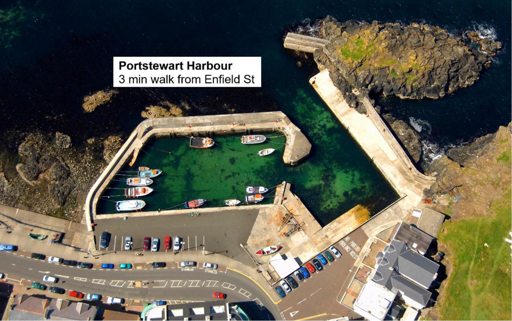 Villa Enfield Street House Behind Portstewart Promenade With Partial Sea View From Front 3 Bed Sleeps 7 Exterior foto